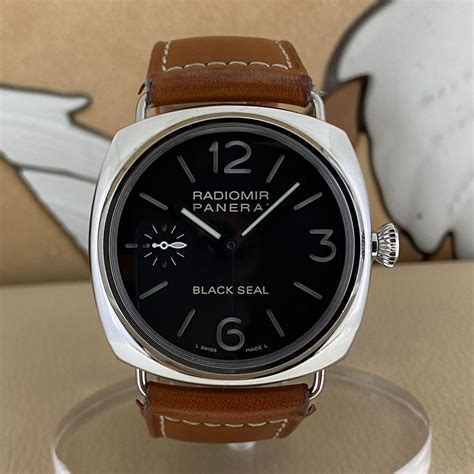 panerai radiomir black seal pam00183|Panerai radiomir vintage.